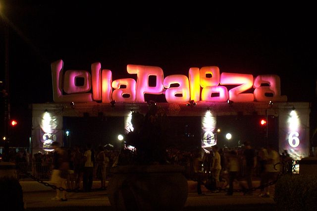Lollapalooza Logo – Quelle: flickr durch Wikipedia, Autor: Tammy Lo